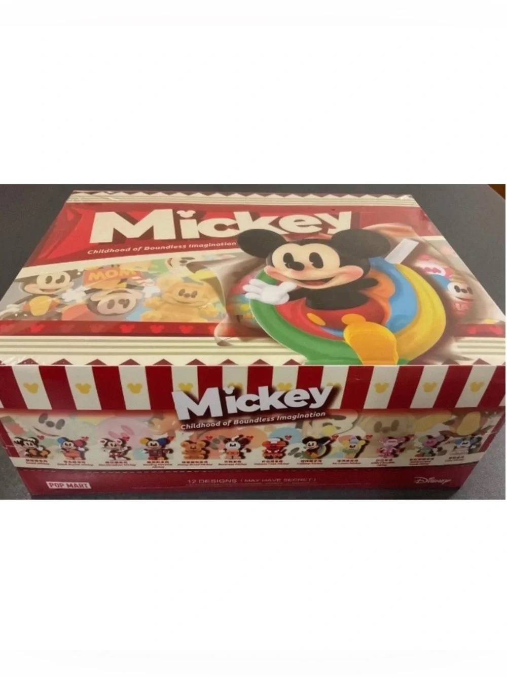 Pop Mart Disney Mickey Childhood Of Boundless Imagination Sealed Full Case - Picture 1 of 16
